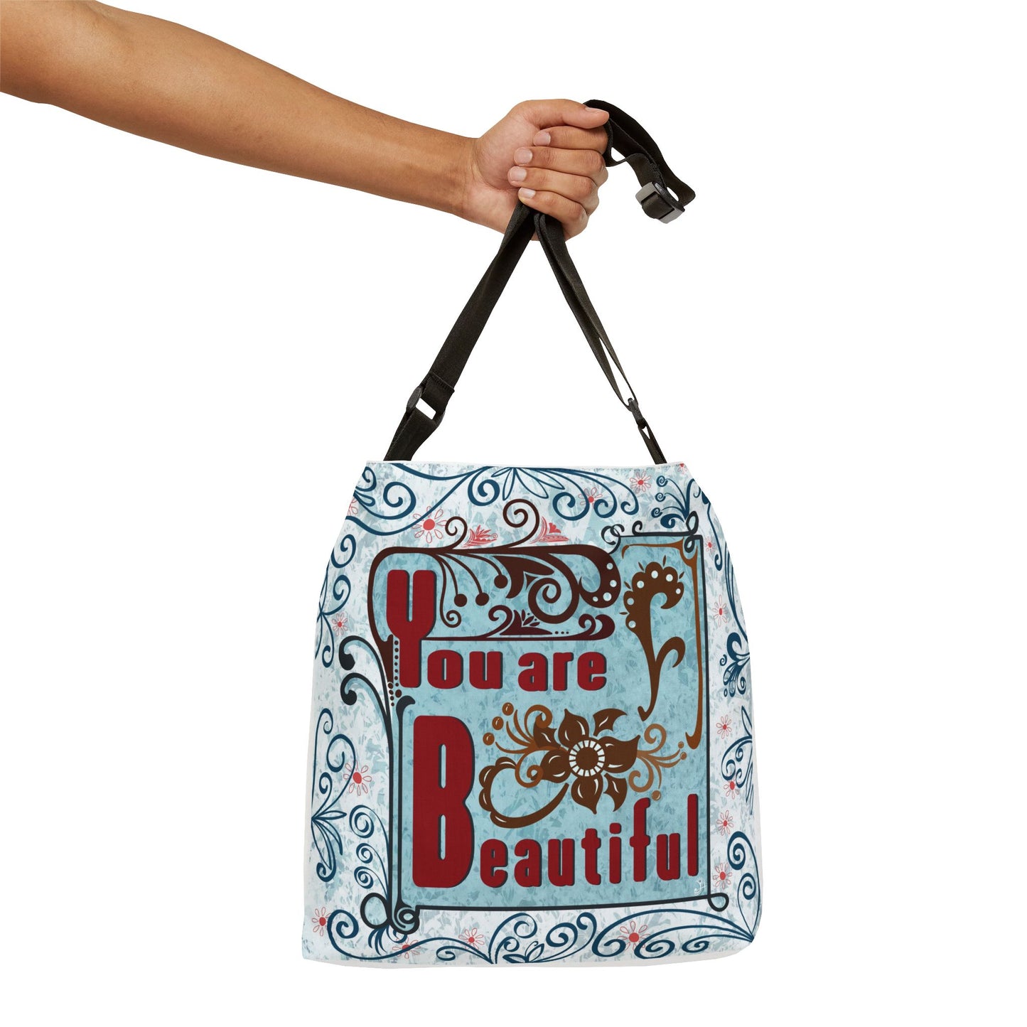 You are beautiful - Adjustable Tote Bag