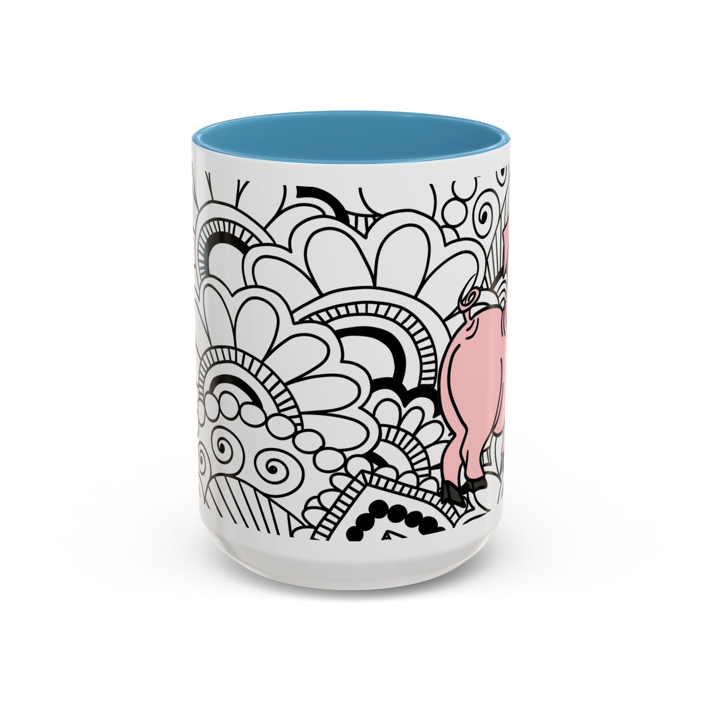 Piggy Accent Coffee Mug (11, 15oz)