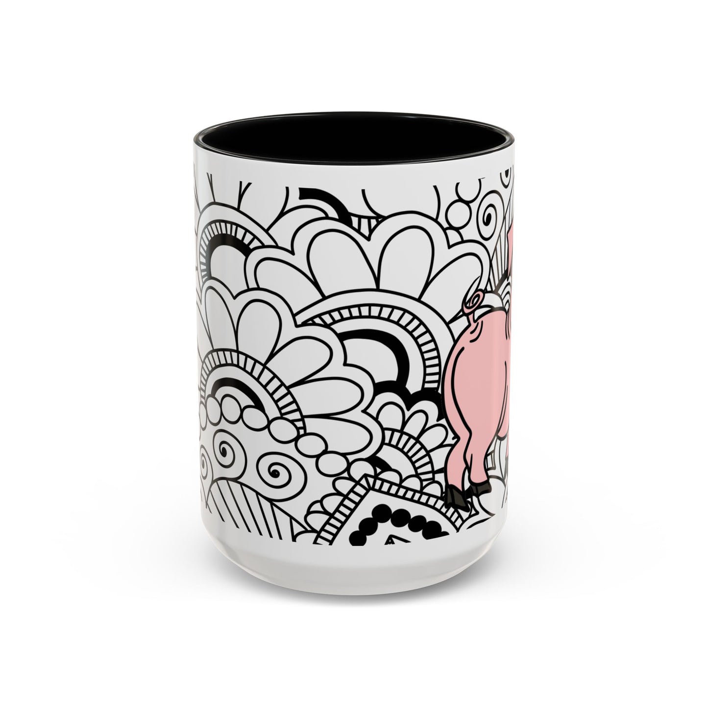 Piggy Accent Coffee Mug (11, 15oz)
