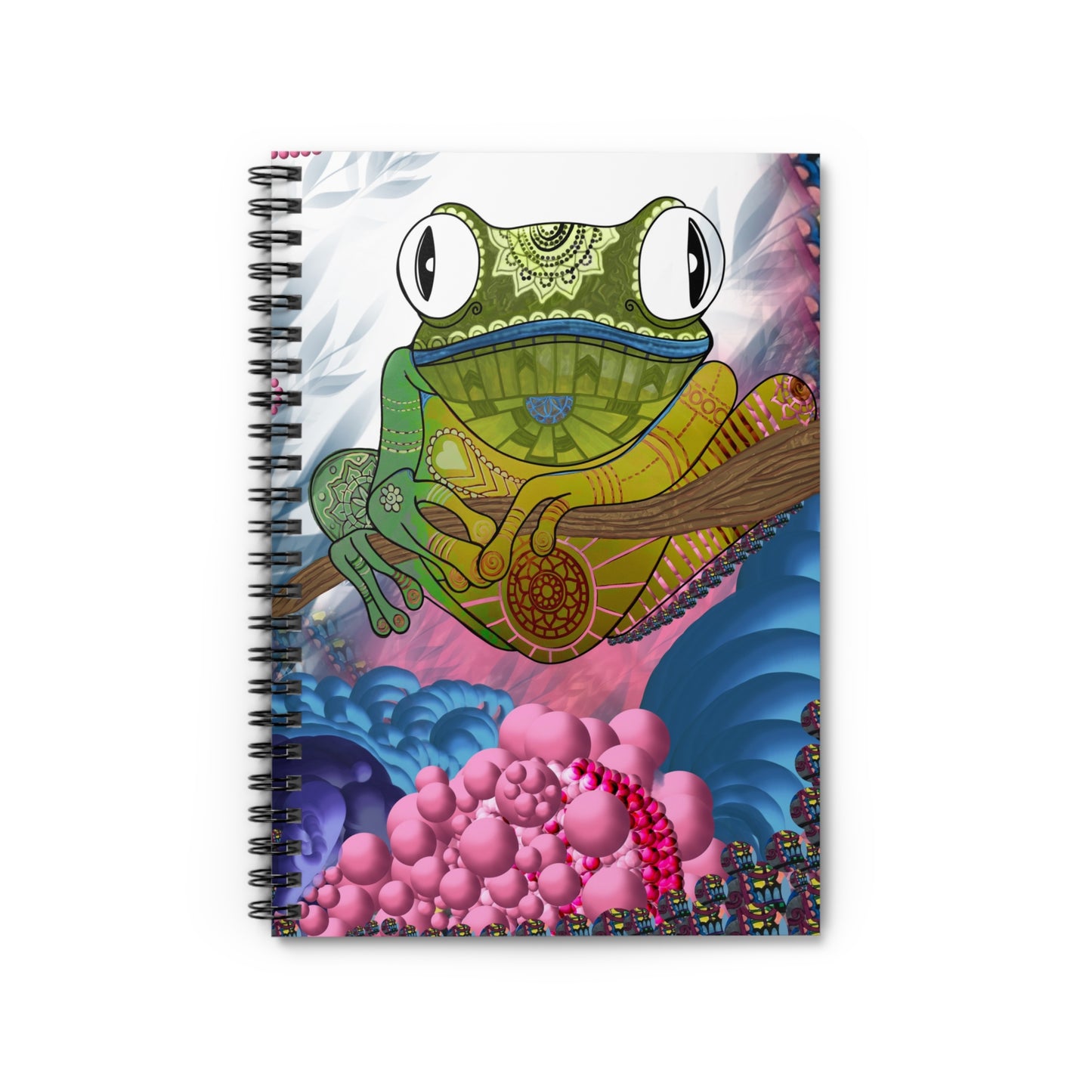 Frog Spiral Notebook - Ruled Line