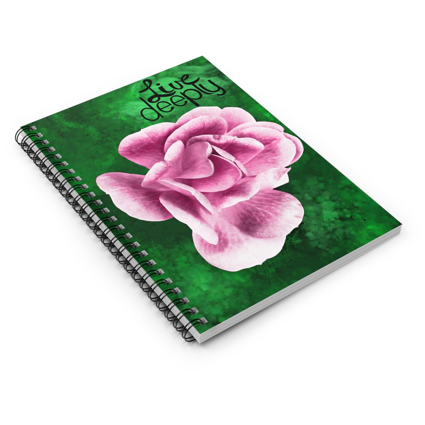 Live Deeply - Spiral Notebook - Ruled Line