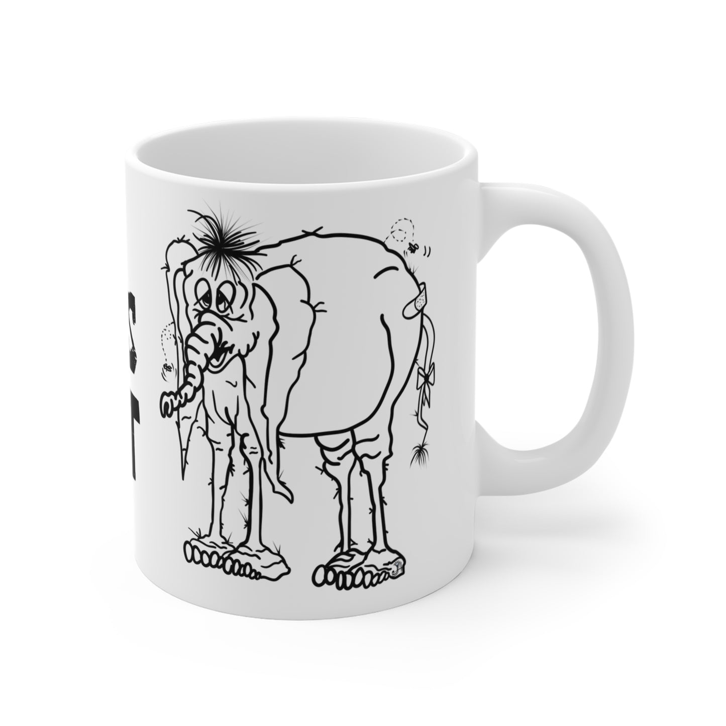 Nobody’s Perfect - original art - ceramic mug