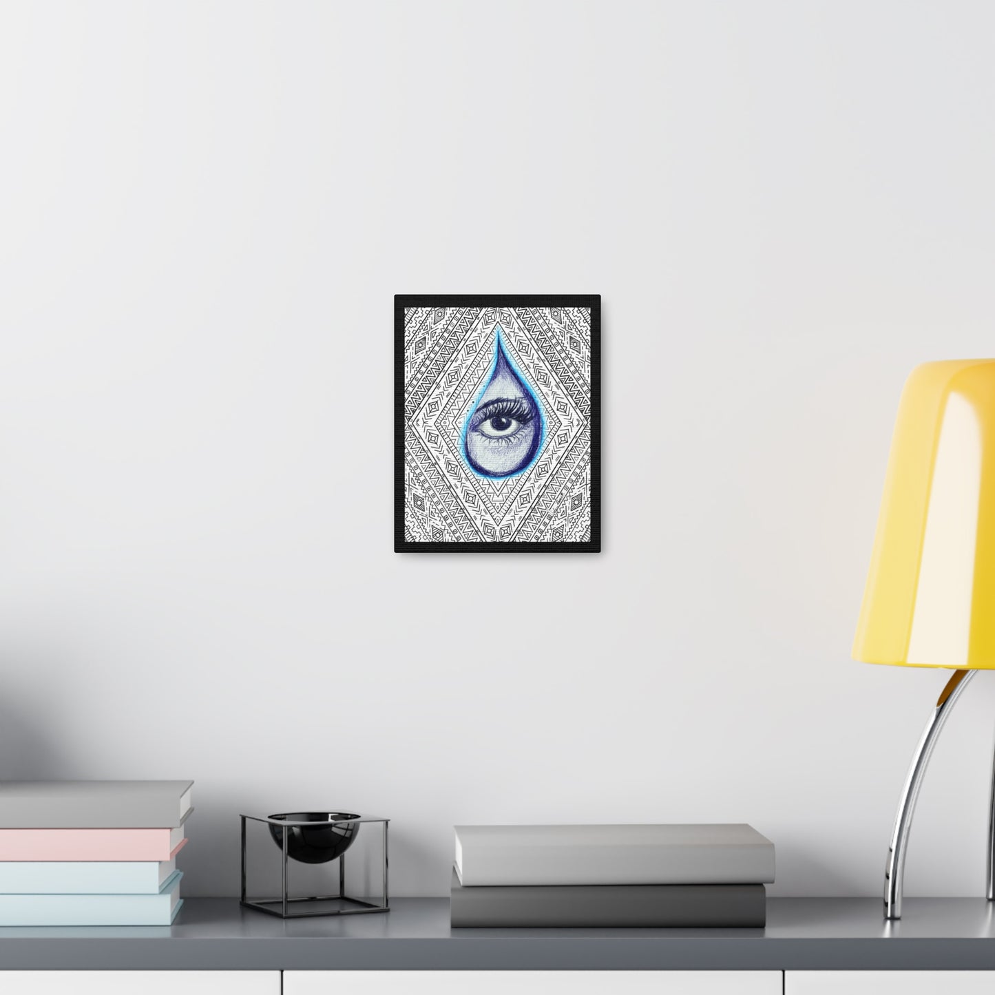 Tears Within-JolyneAnne Art Gallery Wrapped Canvas, Gift ideas, Original Artwork, Wall Art