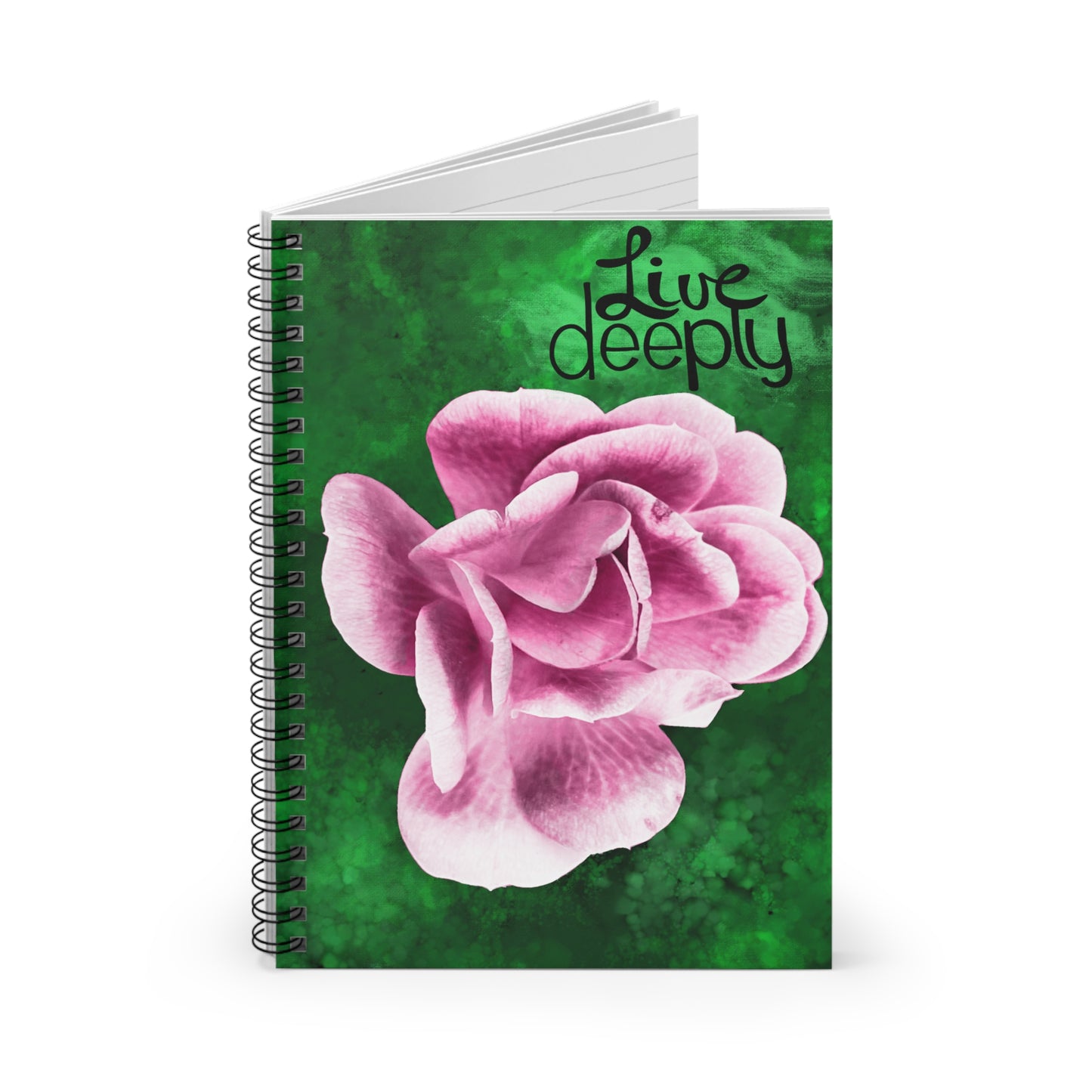 Live Deeply - Spiral Notebook - Ruled Line