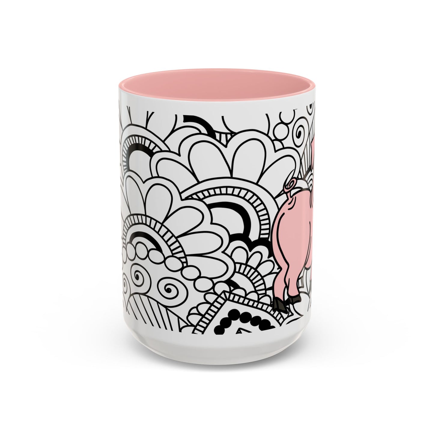 Piggy Accent Coffee Mug (11, 15oz)