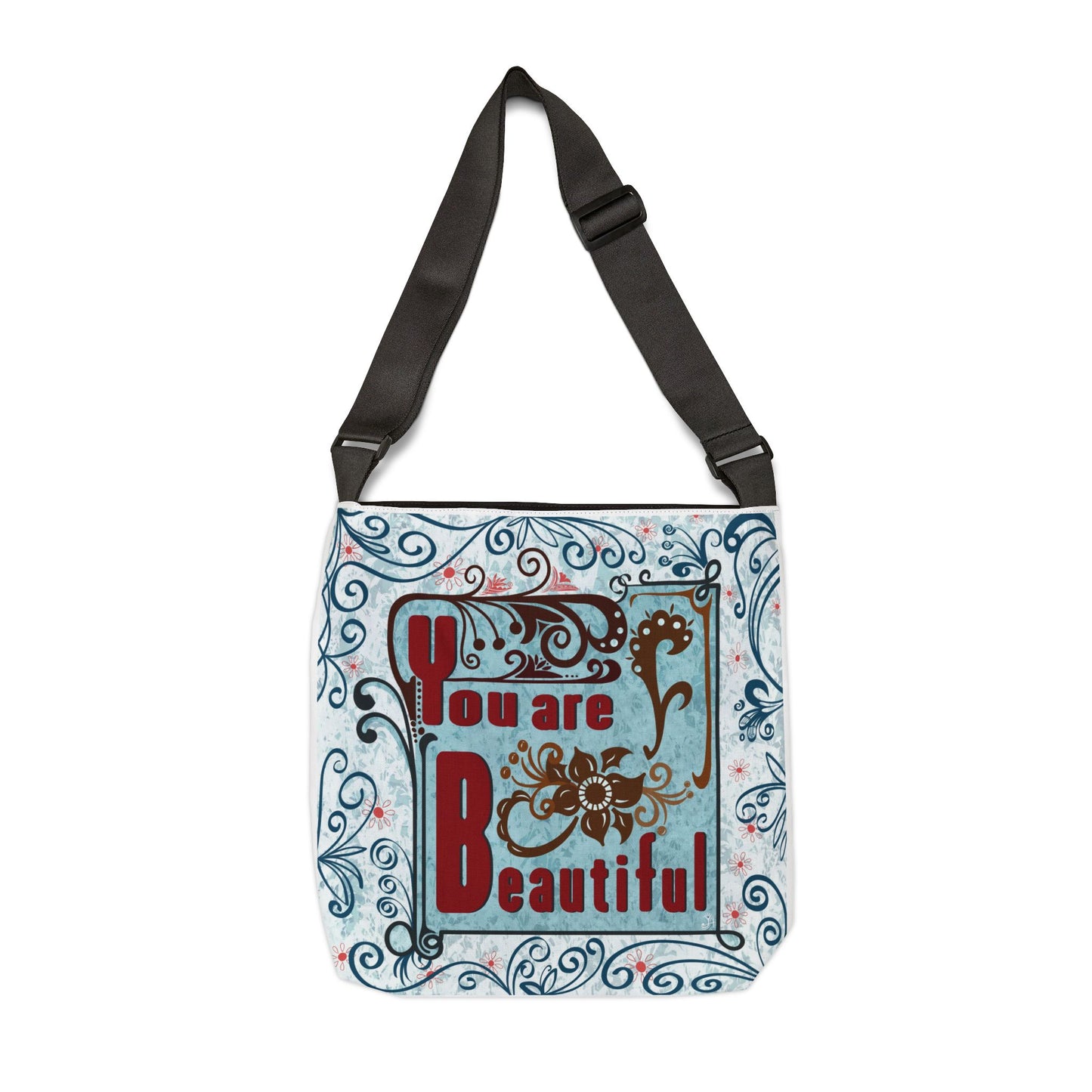 You are beautiful - Adjustable Tote Bag