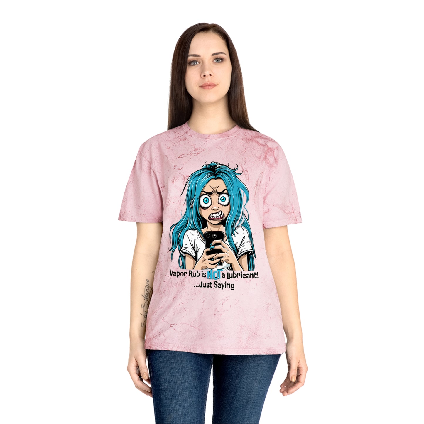 Vapor Rub Girl Unisex Color Blast T-Shirt