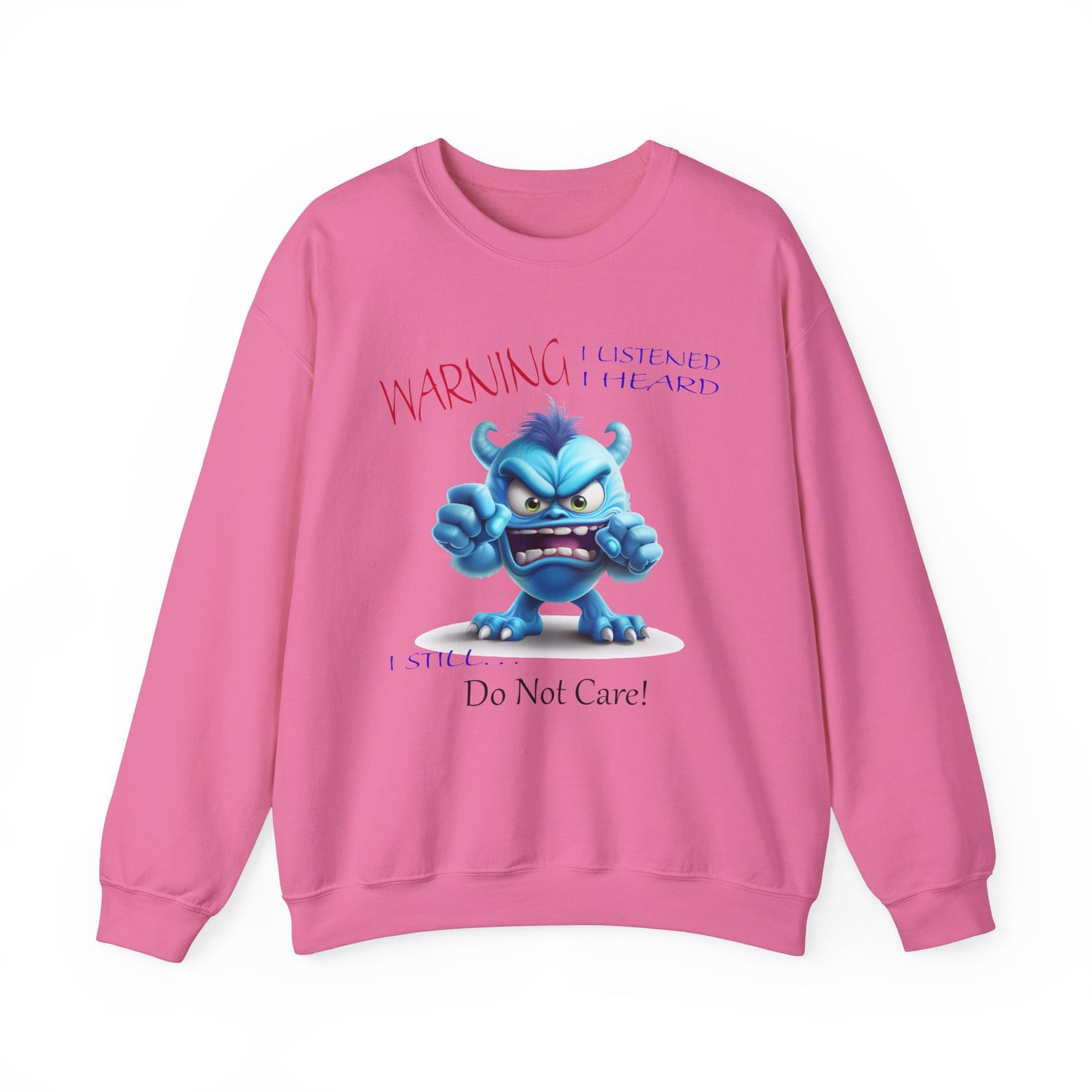 Blue Monster, Unisex Heavy Blend™ Crewneck Sweatshirt