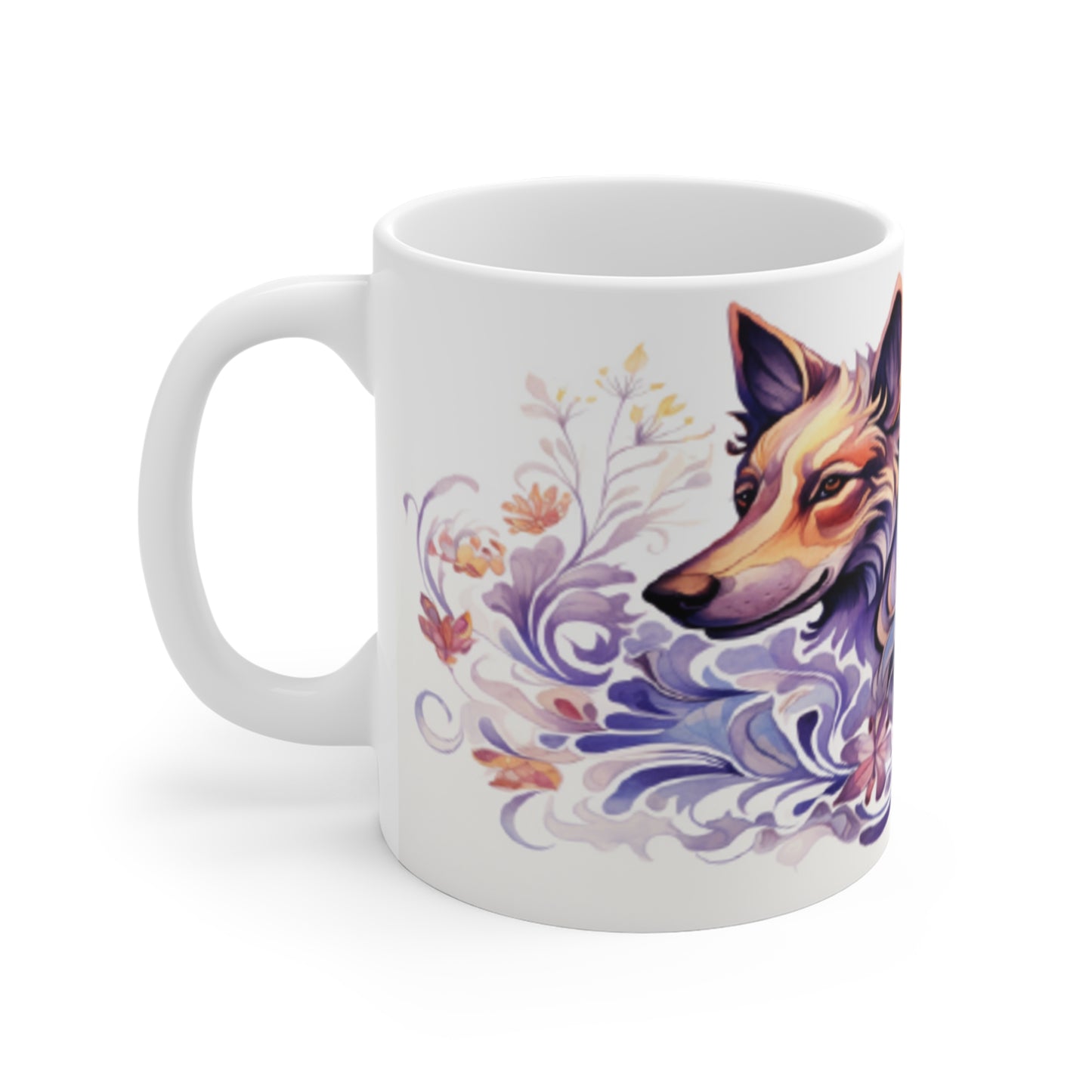 Dog Art 2 Coffee Mug, Artwork, Accessory, Kitchen, Original Design