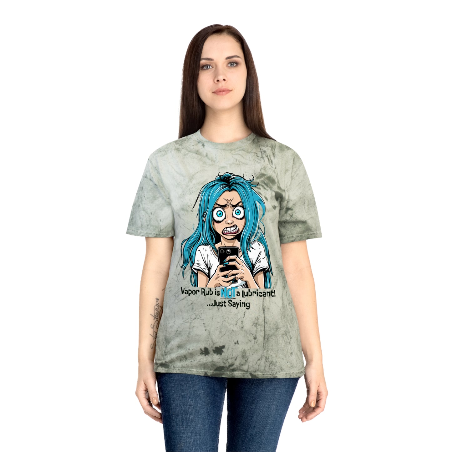 Vapor Rub Girl Unisex Color Blast T-Shirt