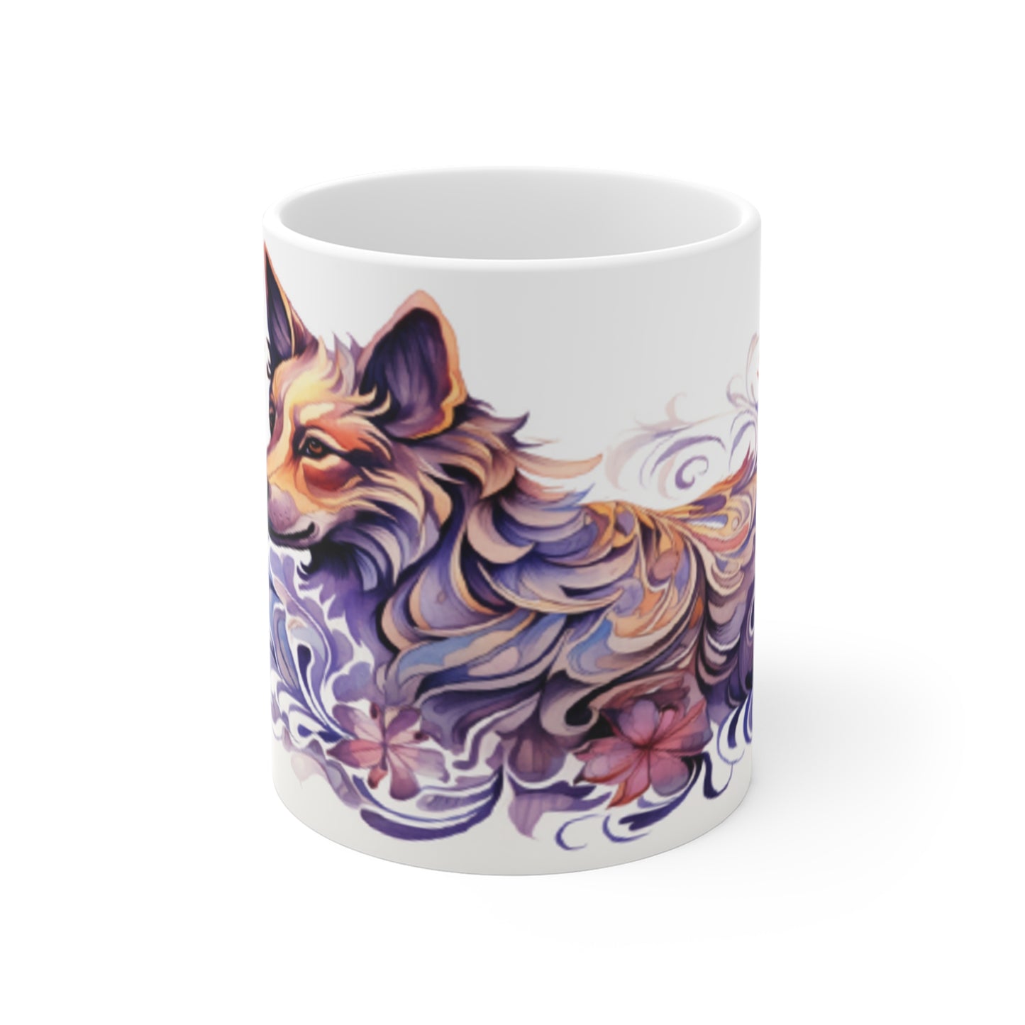 Dog Art 2 Coffee Mug, Artwork, Accessory, Kitchen, Original Design