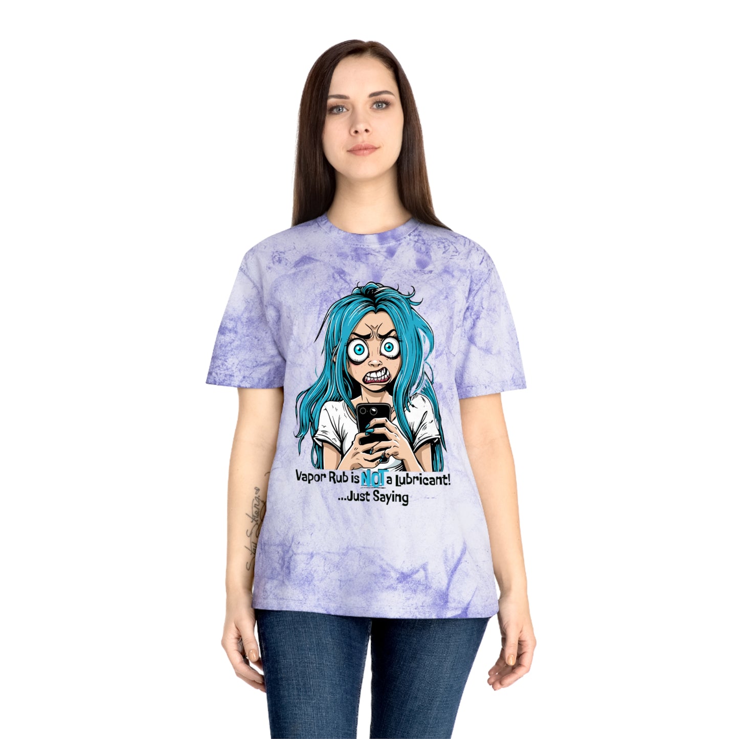 Vapor Rub Girl Unisex Color Blast T-Shirt