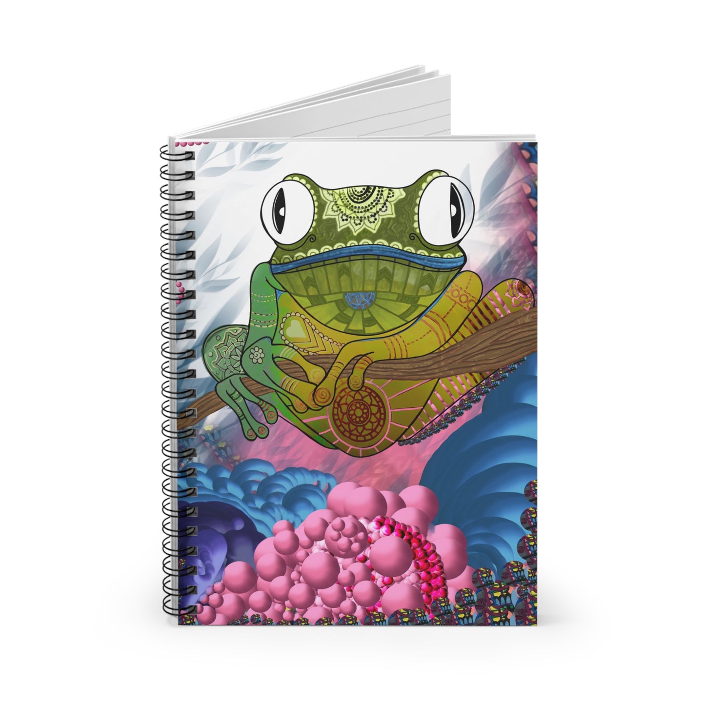 Frog Spiral Notebook - Ruled Line