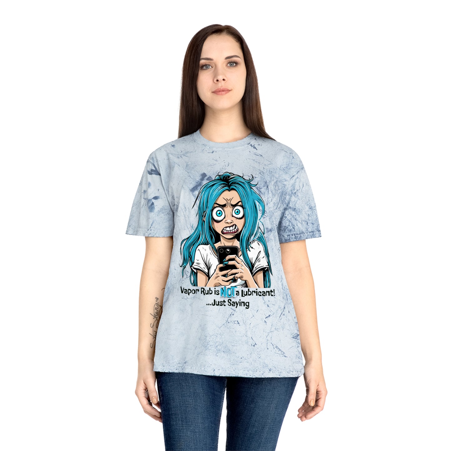 Vapor Rub Girl Unisex Color Blast T-Shirt