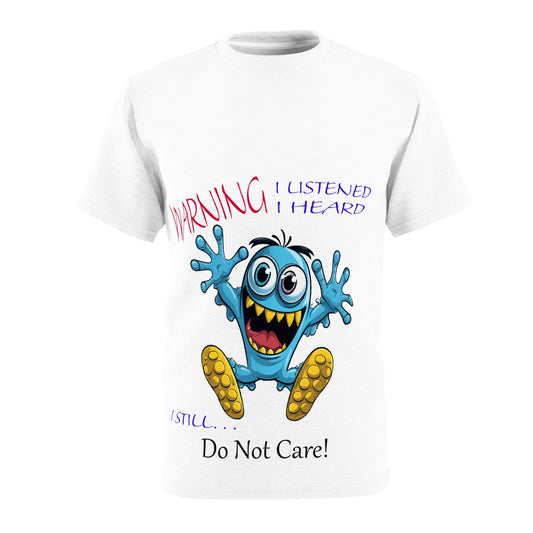 Excited Monster Unisex Cut & Sew Tee (AOP)