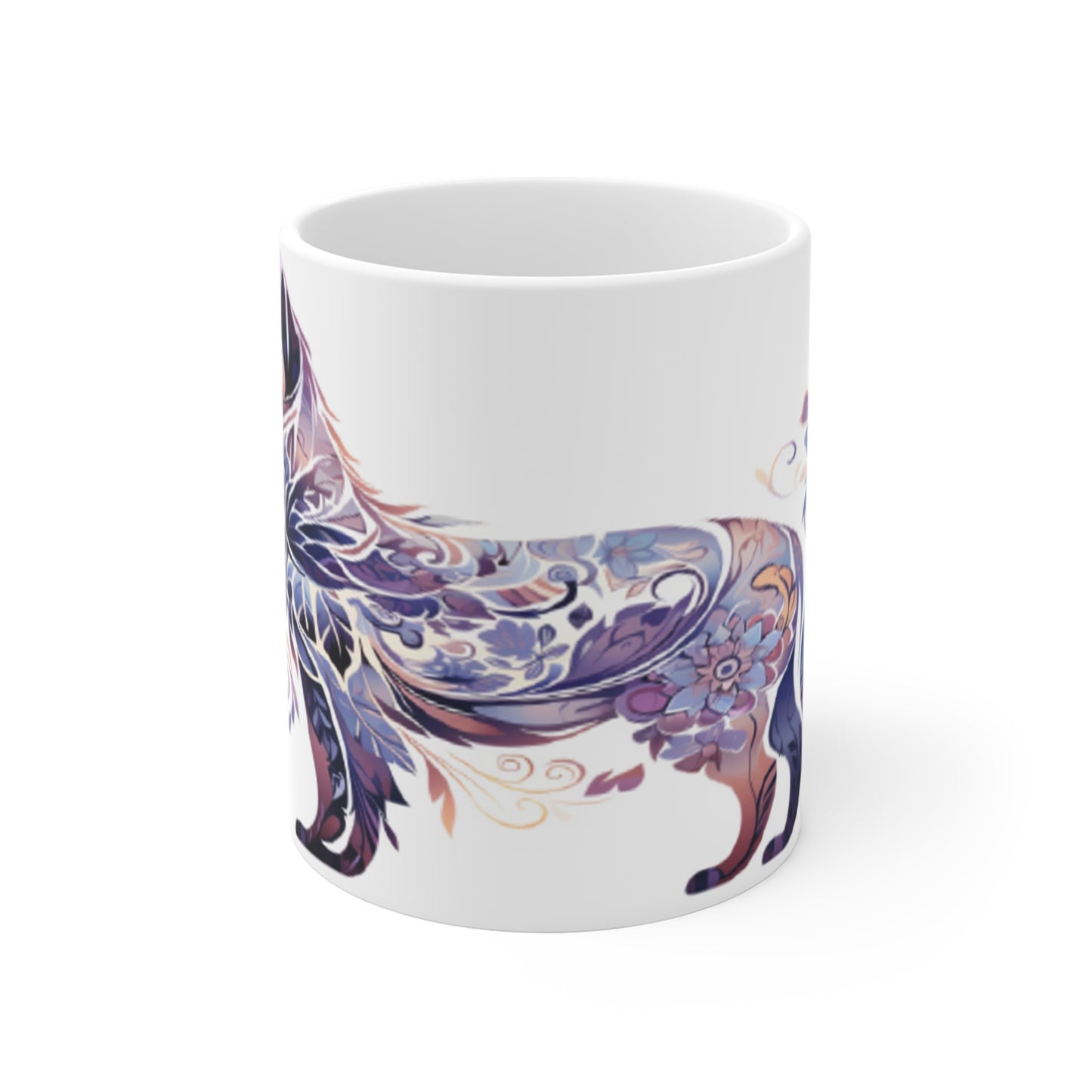 Dog Art 4 Coffee Mug, Artwork, Accessory, Kitchen, Original Design