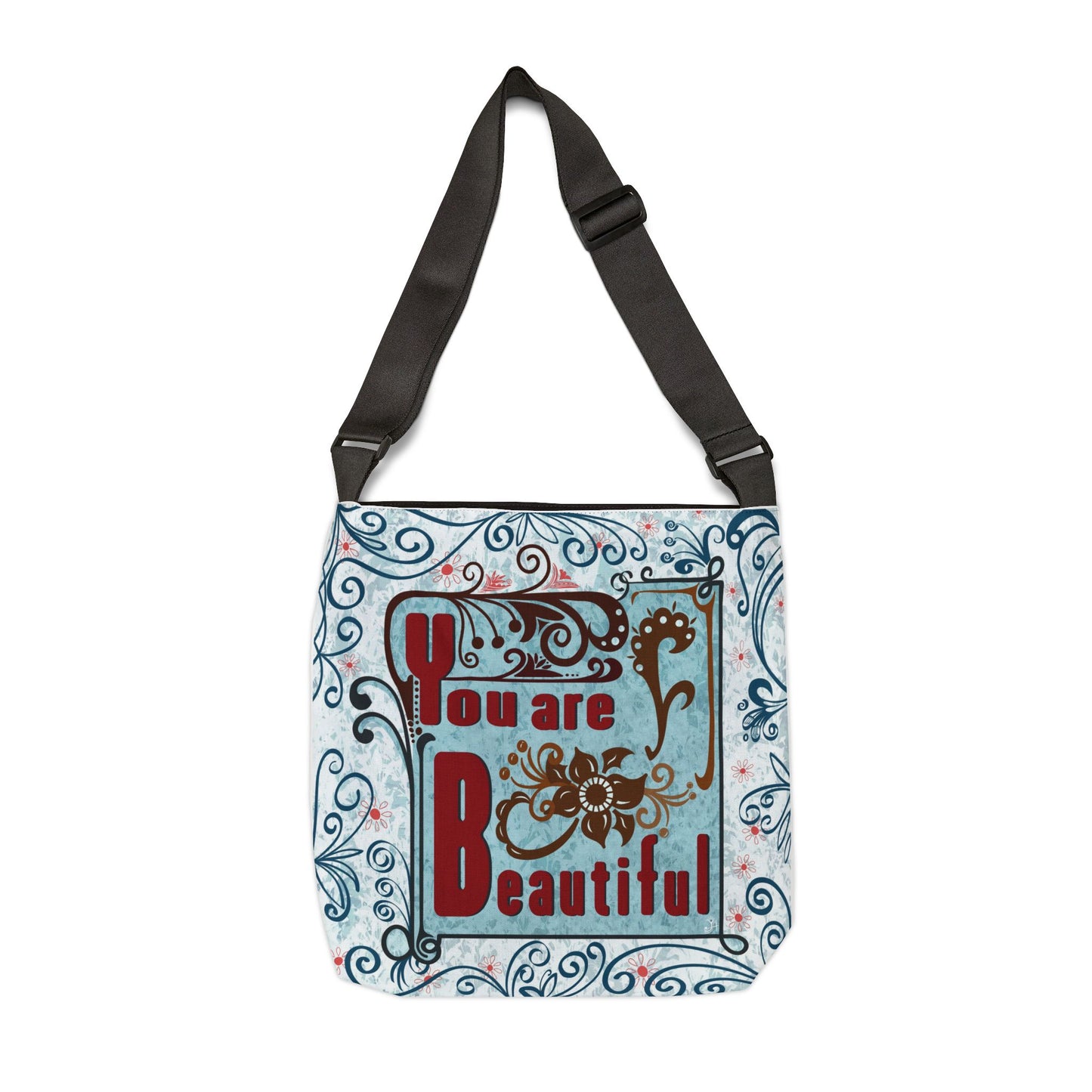 You are beautiful - Adjustable Tote Bag