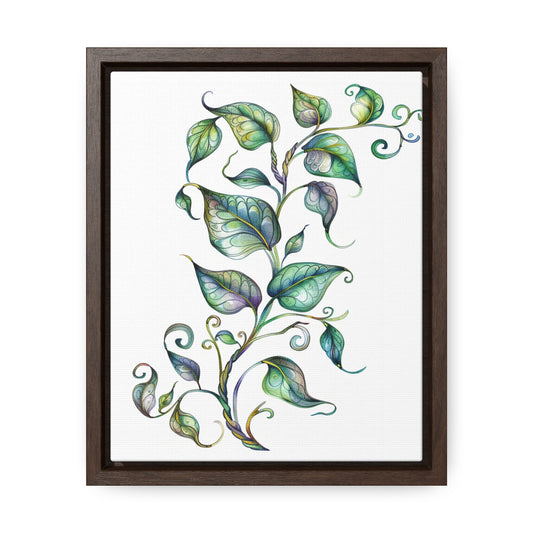 Ivy Wall Art, Gallery Canvas Wraps, Vertical Frame