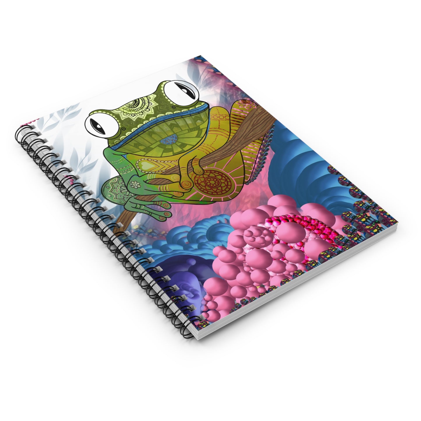 Frog Spiral Notebook - Ruled Line