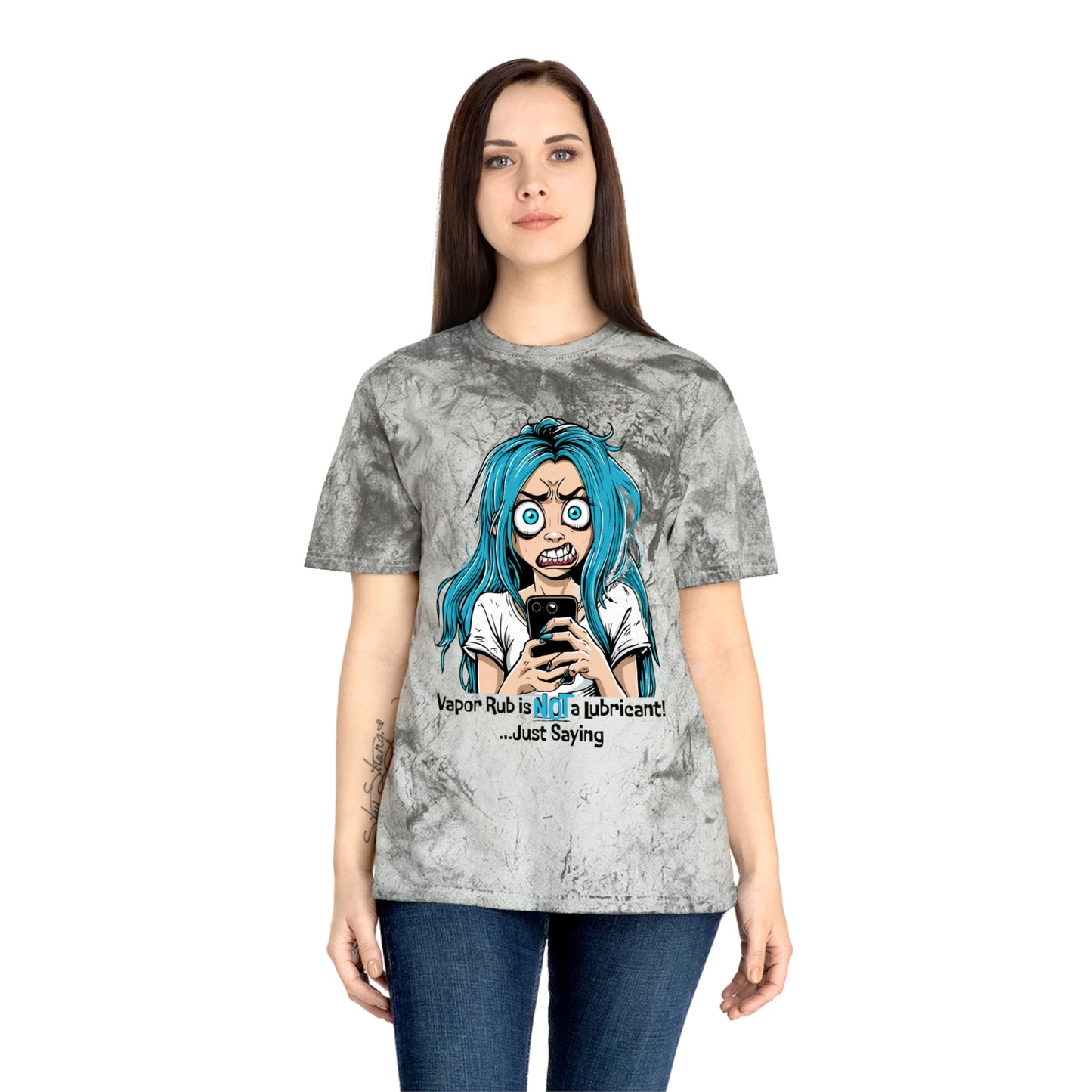 Vapor Rub Girl Unisex Color Blast T-Shirt