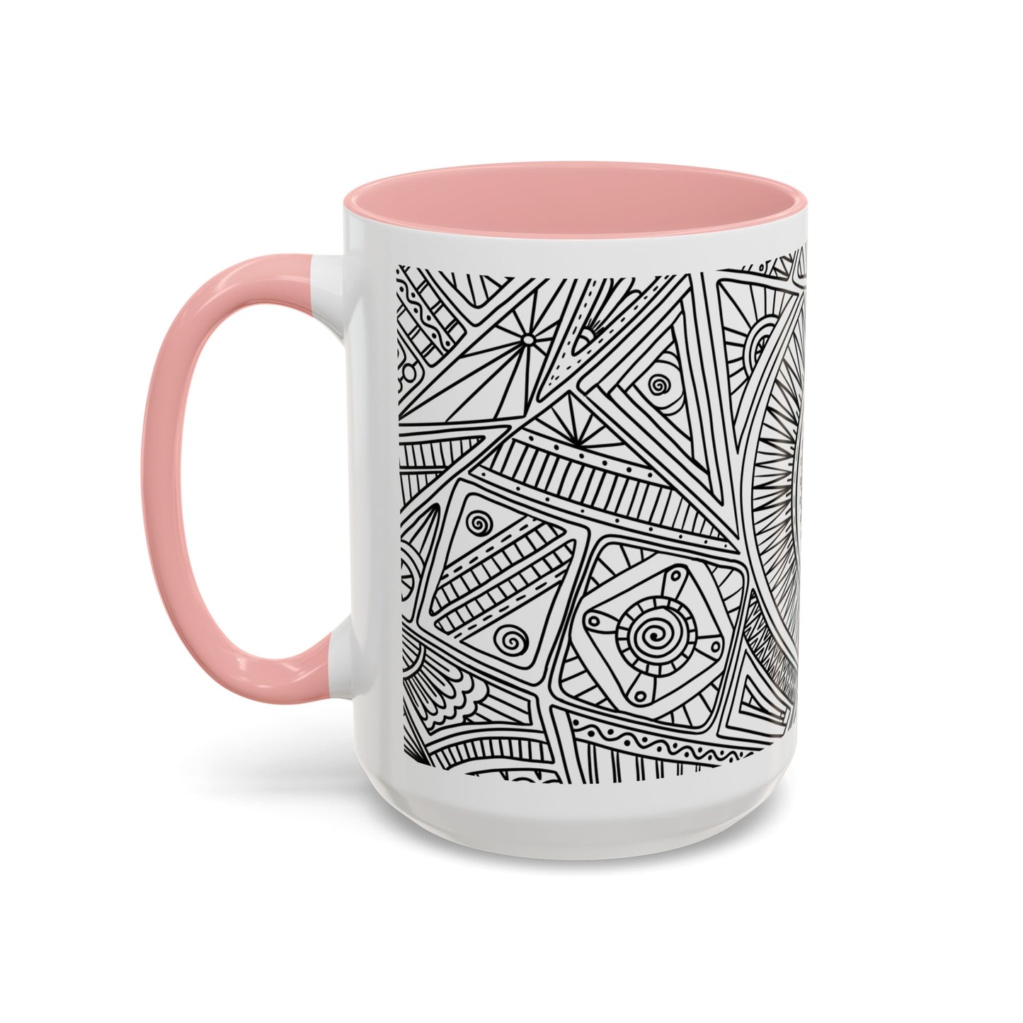 Sleepy Piggy - Accent Coffee Mug (11, 15oz)